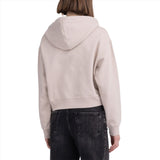 Replay Women's Half-zipper Cropped Hoodie