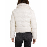 Replay Women's Reversible Jacket in Nylon and Sherpa