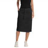 Replay Women's Black Comfort Cotton Dobby Skirt