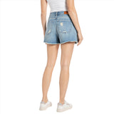 Replay Women's Denim Shorts with Pleats