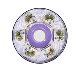 Stechol Fine Bone China 12pcs V Shape Tea Cup & Saucer Set