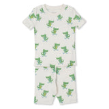 Kissy Kissy Kids Boy's Green & White Pyjama Set