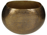 Kersten Planter Metal Bronze Vase