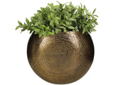 Kersten Planter Metal Bronze Vase