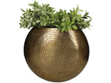 Kersten Planter Metal Bronze Vase