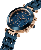 Gc PrimeChic Ladies Blue Dial Blue Ceramic Watch