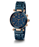 Gc PrimeChic Ladies Blue Dial Blue Ceramic Watch