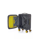 American Tourister Yellow/Grey DROYCE SPINNER 55cm