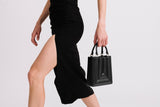 Mlouye Women's Sera Tall Tote Mini Hand Bag