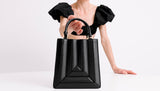 Mlouye Women's Sera Tall Tote Mini Hand Bag