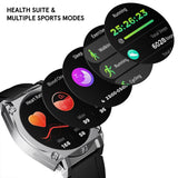 Police My Avatar Silver Matt and Glossy Black Silicone Unisex Smartwatch