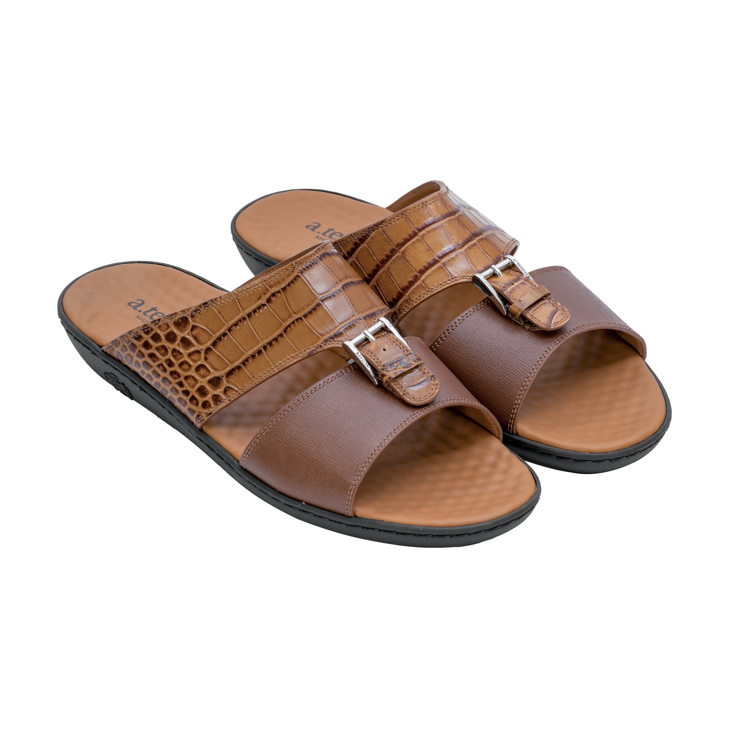 Leather hot sale point sandals