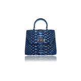 Kyra Luna Blue Washed Hand Bag