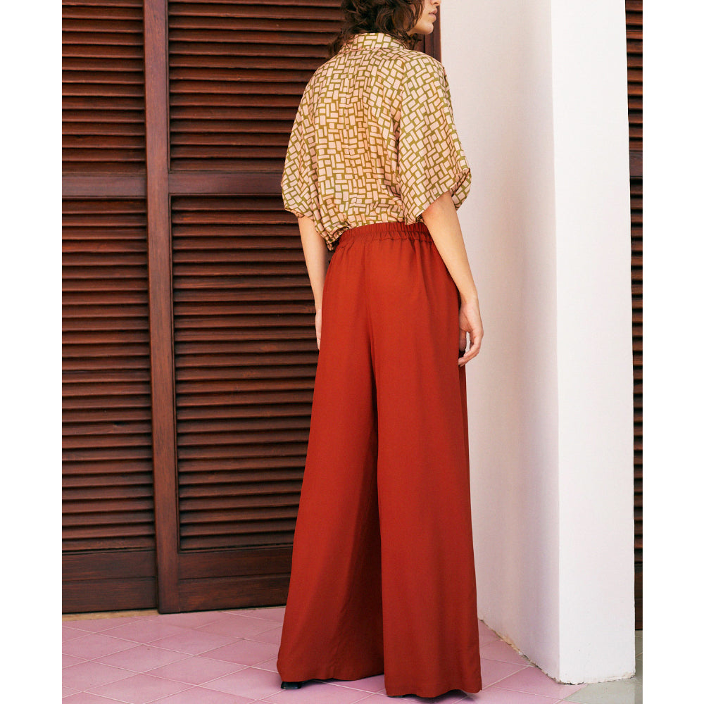 AIRY PALAZZO PANTS