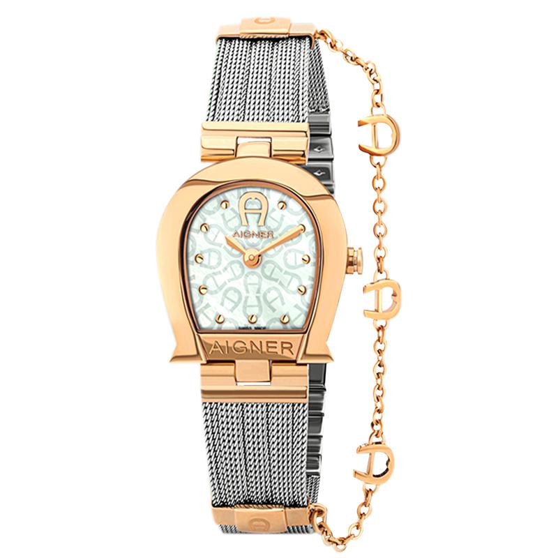 Aigner Cremona Silver And Rose Gold Women s Watch Bluesalon