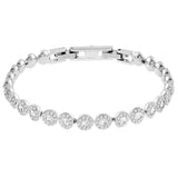 Swarovski Angelic Bracelet White, Rhodium Plated