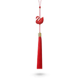 Swarovski Red Swan Ornament