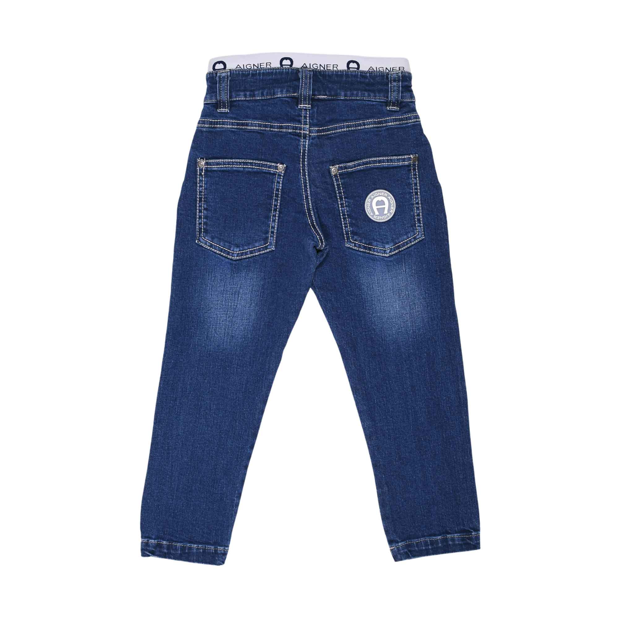 Aigner Kids Boy s Denim Trousers Bluesalon