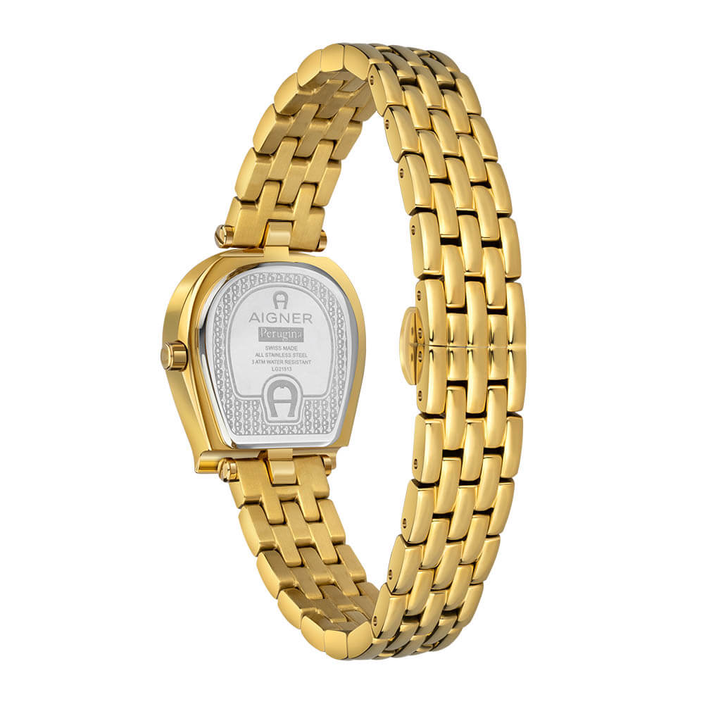 Aigner discount gold watch