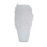 Cristal De Paris Vase Sunflower Clear Frosted, H 30 Cm