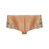 La Perla Maison Silk Sleep Shorts With Frastaglio