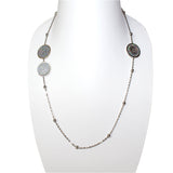 Cerruti Ladies Necklace Silver Plated