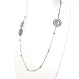 Cerruti Ladies Necklace Silver Plated