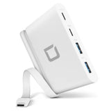 Dicota Usb-C Portable Hub 4-In White