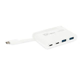 Dicota Usb-C Portable Hub 4-In White