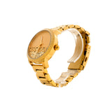 Diesel Ladies Gold Plated Watch With Gold Color Dial