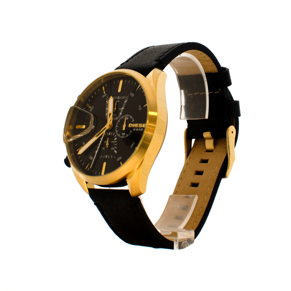 Diesel watch black and gold hotsell