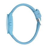 ESPRIT Women's Light Blue Color Watch with Light Blue Dial and Silicone Strap