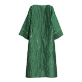 Fahm Women's Green Dress, Free Size