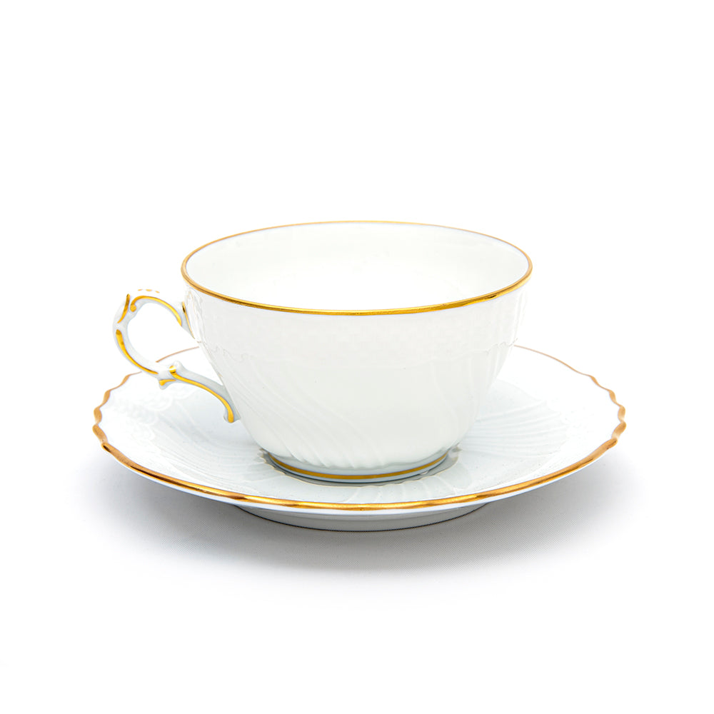 Richard Ginori Tea Cup With Saucer Cc 240 Oz 8 1/2 Vecchio Ginori Sanr ...