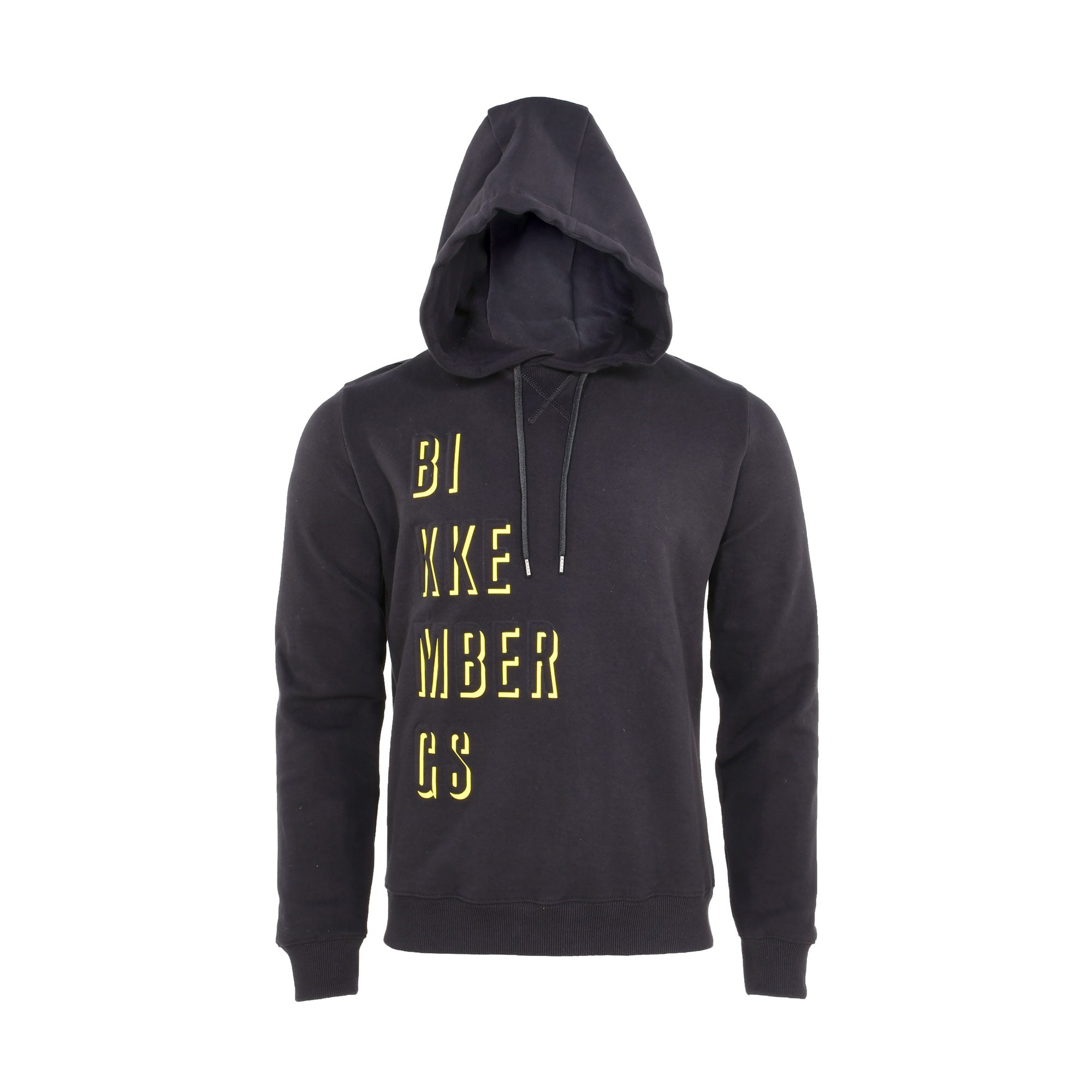 Bikkembergs Hooded Black Sweatshirt For Men Bluesalon