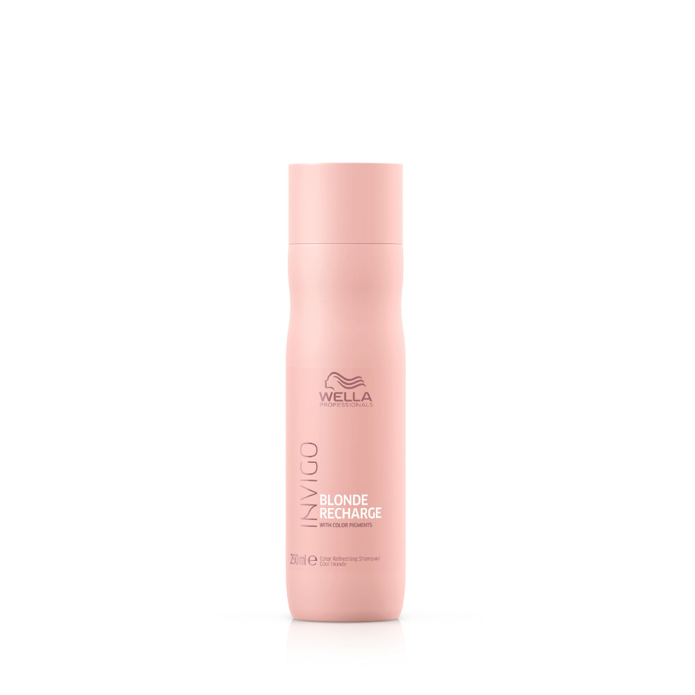 Wella Invigo Blonde Recharge Shampoo 250Ml Bluesalon