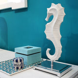 Jonathan Adler Menagerie - Seahorse Sculpture - White