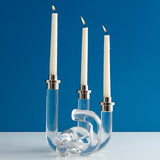 Jonathan Adler Pompidou Acrylic Candle Holder - Clear