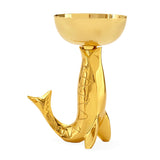 Jonathan Adler Brass Fish Bowl - High