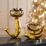 Jonathan Adler Brass Fish Bowl - High