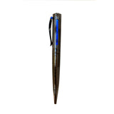 Korloff Men's Pen Voyageur Limited Edition 0031/1700 With Brilliant Cut Glass On Top & Silver Brand Logo