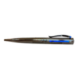 Korloff Men's Pen Voyageur Limited Edition 0031/1700 With Brilliant Cut Glass On Top & Silver Brand Logo