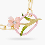 Les Nereides Powder Pink Iris Bracelet