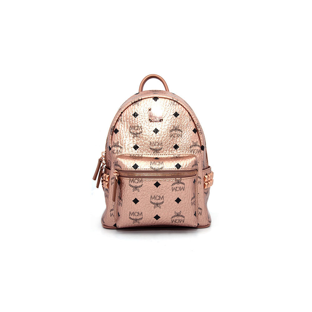 MCM STARK Champagne Gold BACKPACK Limited Edition