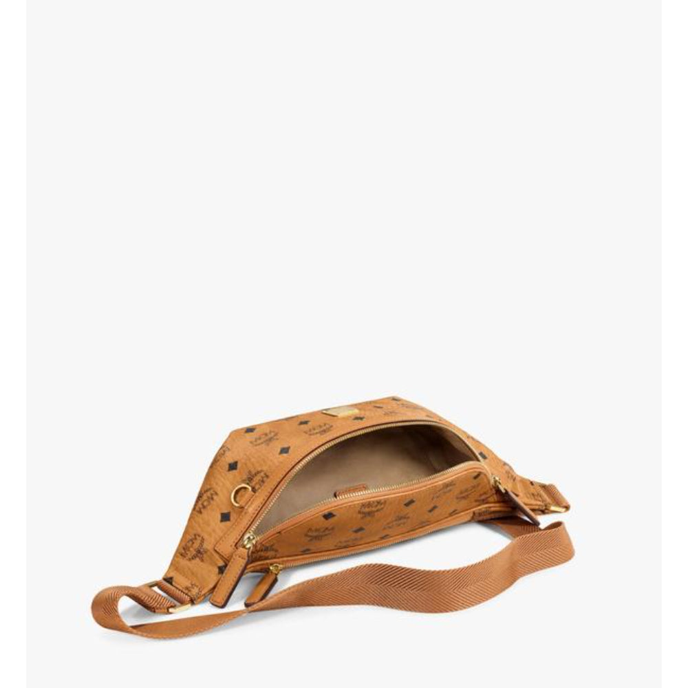 MCM Fursten Belt Bag in Visetos Bluesalon