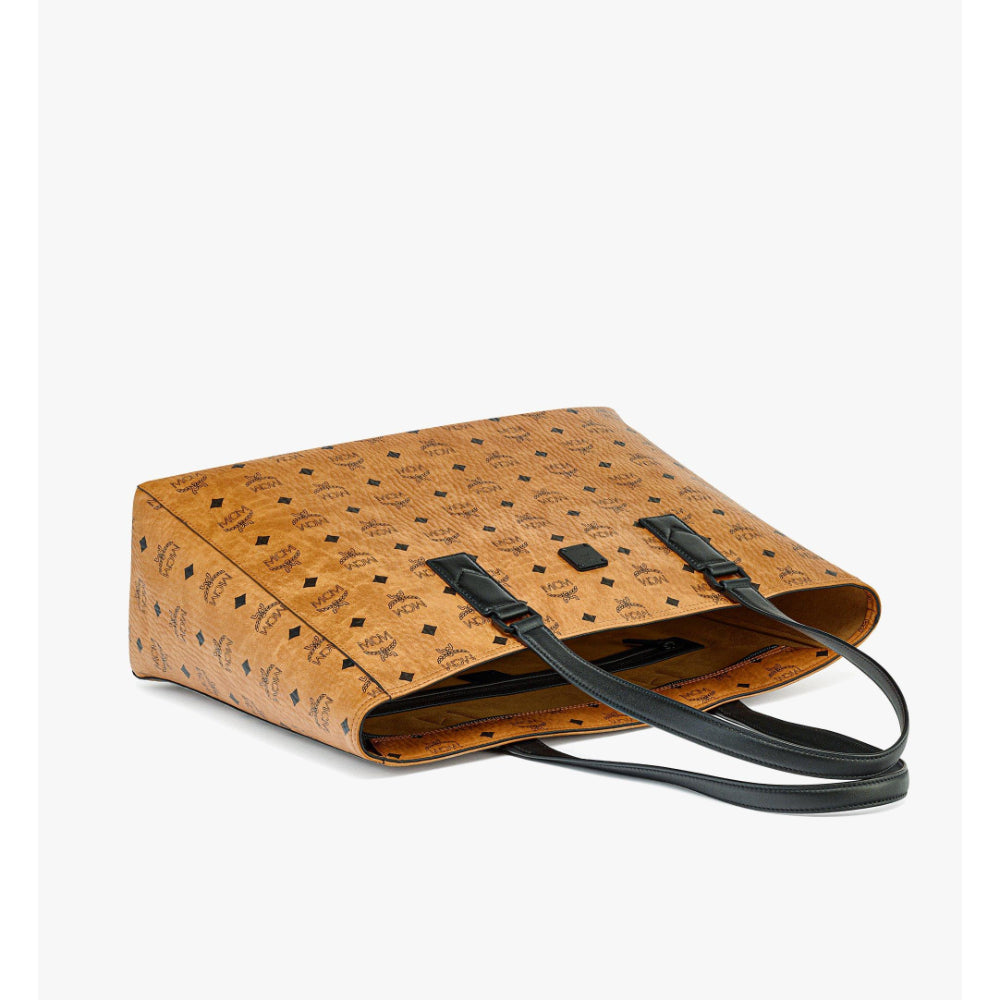 MCM Klassik Large Tote Bag in Visetos Bluesalon