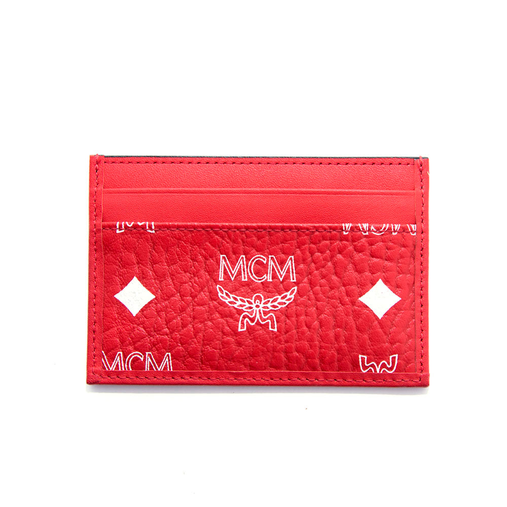 Mcm card hotsell holder red