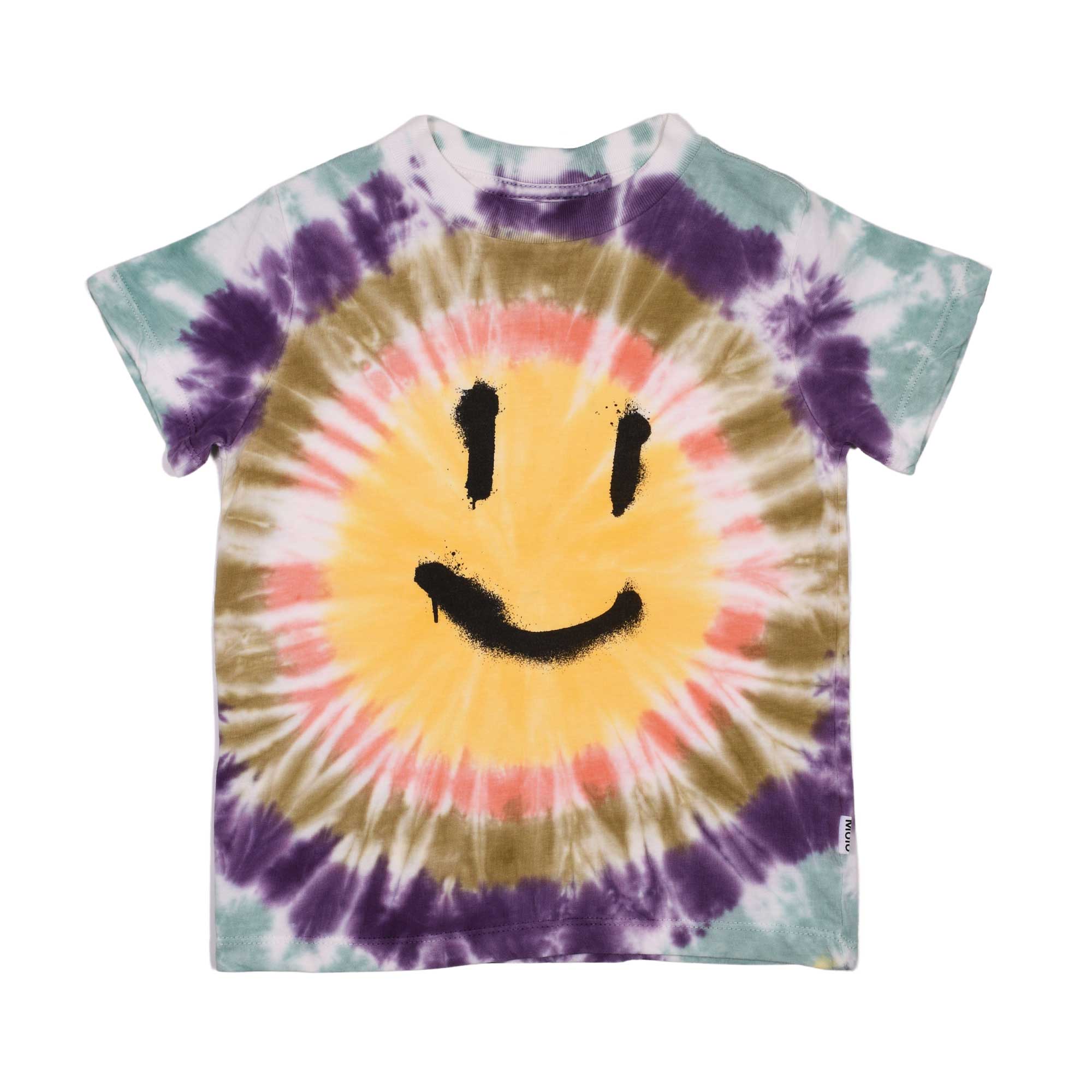 Molo Bolso Kids Road Tie Dye Sun-print Organic Cotton T-Shirt –