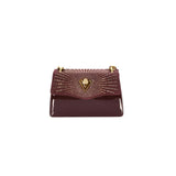 Orlandi Valentino Women's Bordeaux Leather Shoulder Bag