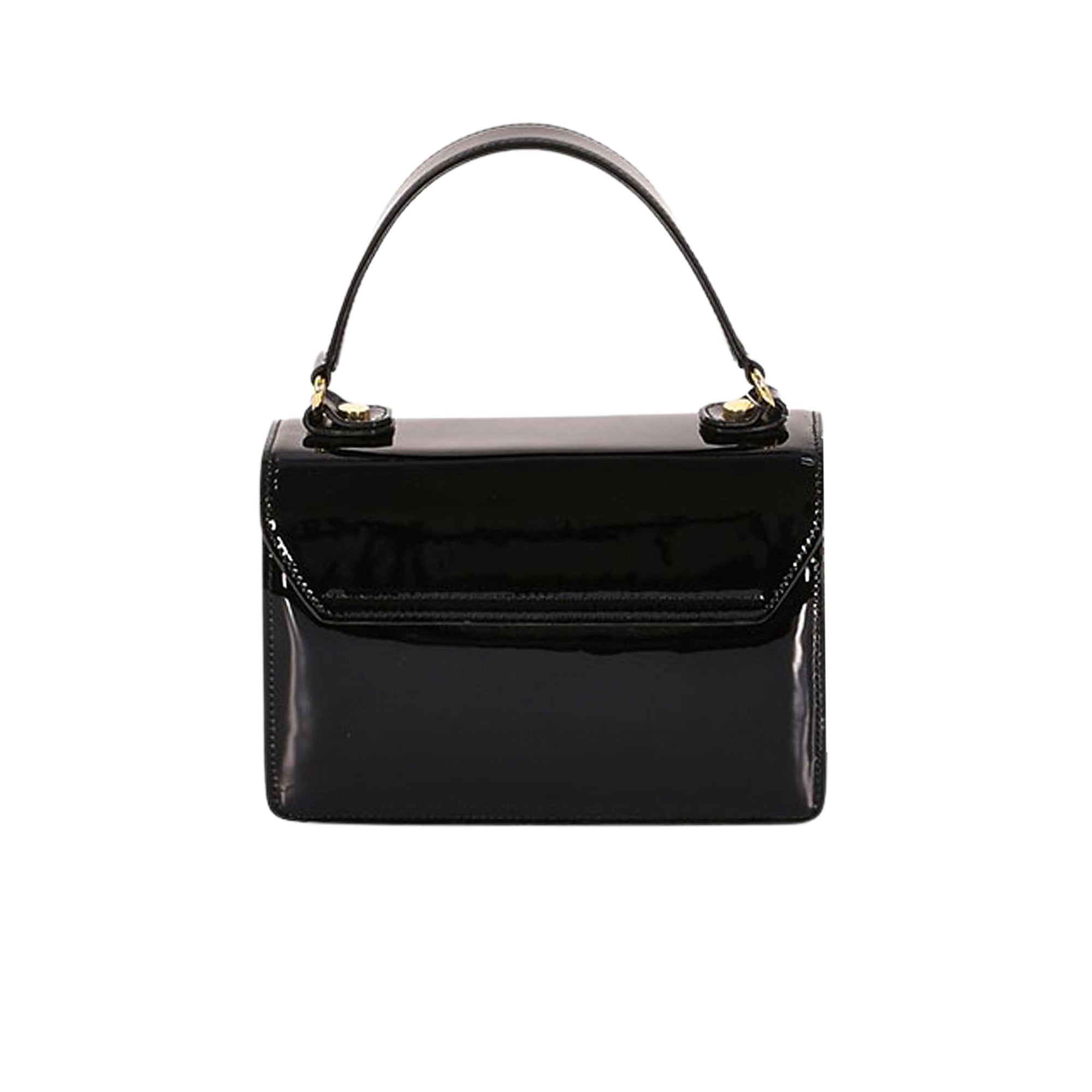 ORLANDI VALENTINO Handbag Black+ Brown Printed – Bluesalon.com